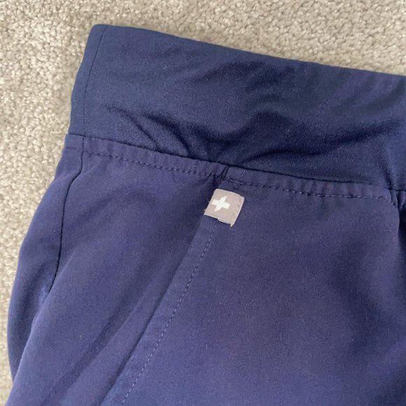 FIGS Zamora Jogger Scrub Pant Women's Size 2XL XXL Navy Blue Pockets Comfort - Picture 3 of 14